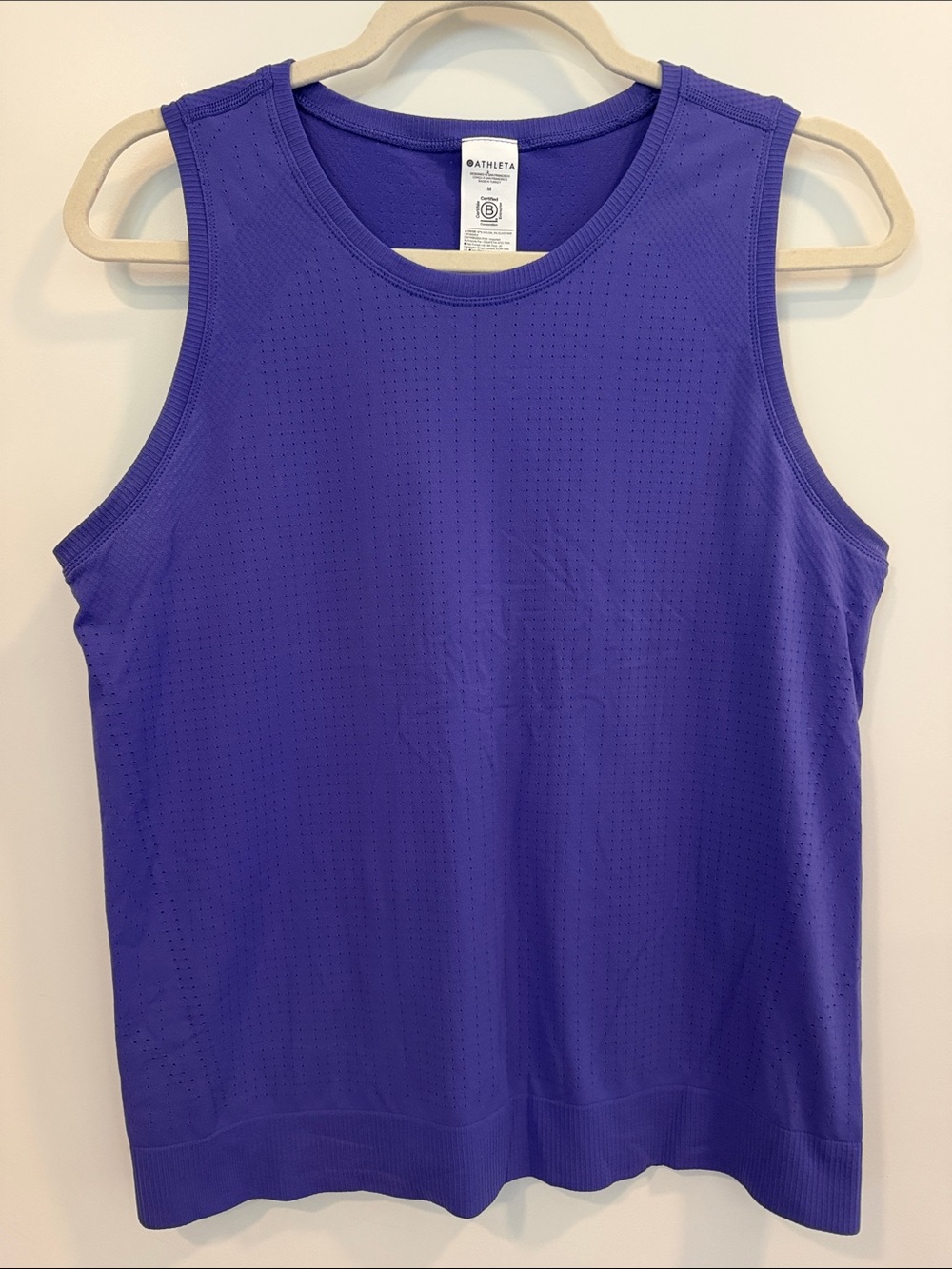Athleta In Motion Seamless Tank in Purple | Size Medium